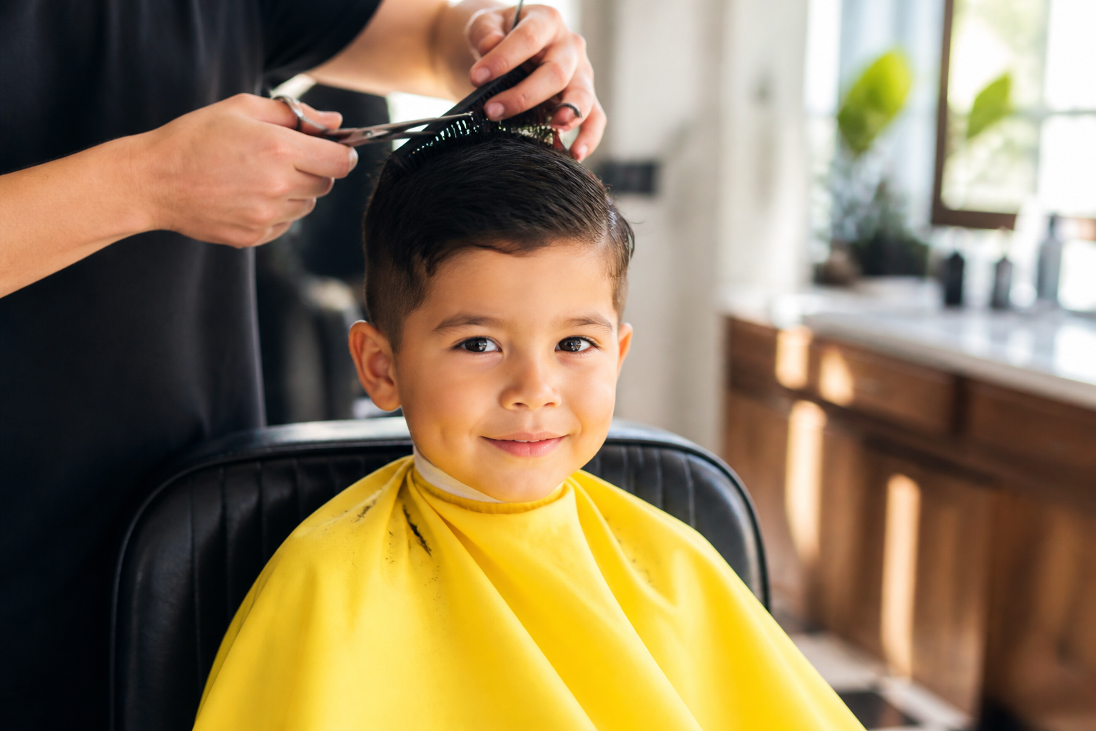 Corte de niños